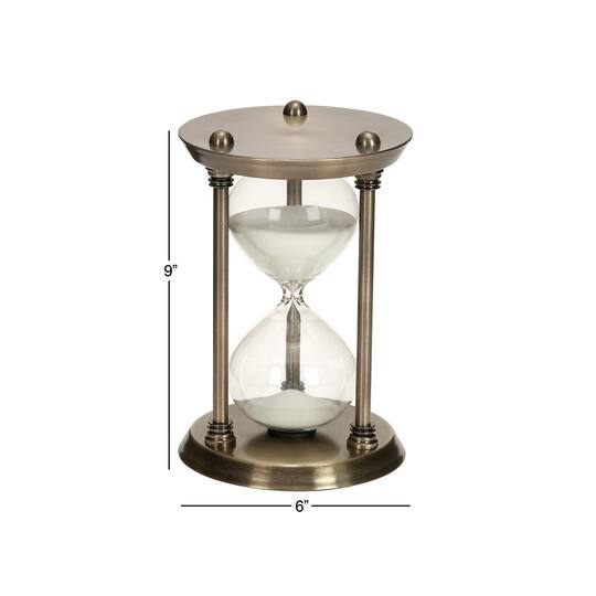 9'' Brass Metal Glam Timer